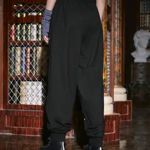 Harry Potter | Letter Graphic Drawstring Waist 4 Mevsim Eşofman