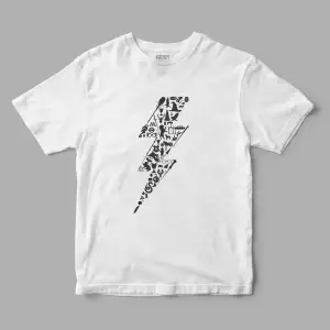 Harry Potter Şimşek Baskılı Tişört