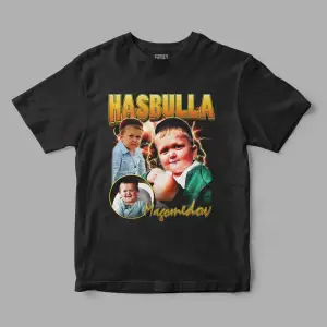 Hasbulla UFC Retro Baskılı Tişört