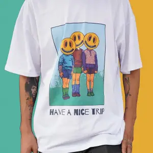 Have A Nice Trip Oversize Tişört