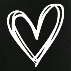 Heart Print Drawstring Waist 4 Mevsim Eşofman