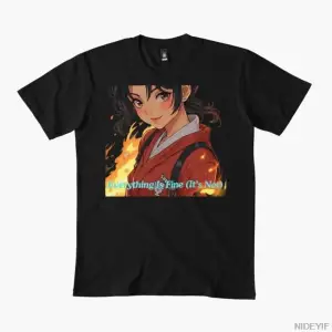 Her Şey Güzel (Değil) Erkek Kadın Tişörtü %100 Pamuklu Tişörtler 3XS-3XL Üstler 1224-3