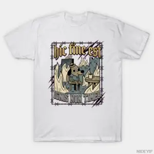 Hic Güzel Est Ortaçağ Meme T-shirt Erkekler Kadınlar Için % 100% Pamuk T Shirt Kısa Kollu Üst