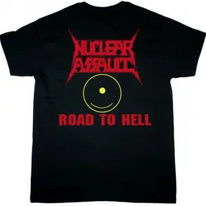 HIRAX BARRAGE OF NOISE NEW BLACK T-SHIRT ÖN VE ARAKA BASKILI