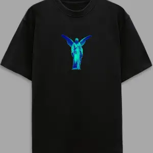 Histeria Siyah Oversize Unisex T-shirt