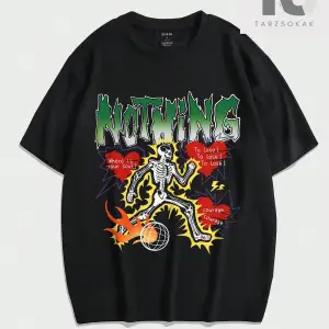 Homme 1pc Erkek Örme Günlük Kısa Kollu Tişört