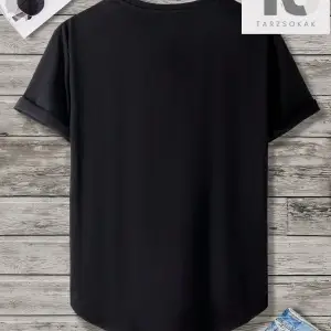 Homme Erkek Çiçek & Slogan Grafikli Tişört