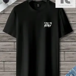 Homme Erkek Göz ve Slogan Grafikli Tişört