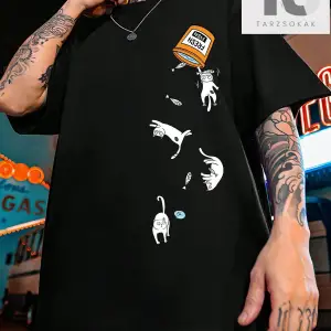 Homme Erkek Pamuk Yuvarlak Yaka Grafik Baskı Tişört