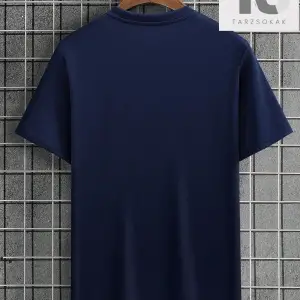 Homme Erkek Yazılı Baskılı Bisiklet Yaka Kısa Kollu Tişört