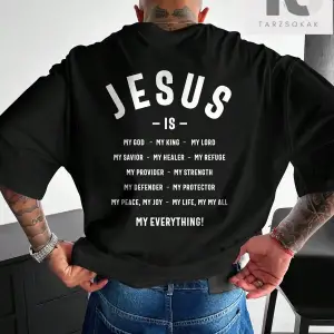 Homme Sloganlı Bisiklet Yaka Erkek Tişört