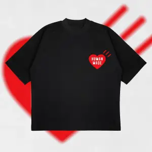 Human Made Oversize Unisex Pamuklu Nefes Alan Kalın Kumaşlı