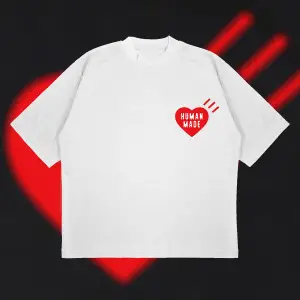 Human Made Oversize Unisex Pamuklu Nefes Alan Kalın Kumaşlı