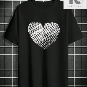 Hypemode Düşük Omuzlu Siyah Triko Yuvarlak Yaka Oversize Erkek Tişört