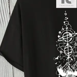 Hypemode Erkek Düz Baskılı Tişört