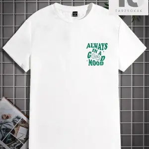 Hypemode Erkek Sloganlı Grafik Tişört