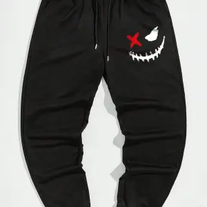 Hypemode Expression Print Drawstring Waist Eşofman Altı