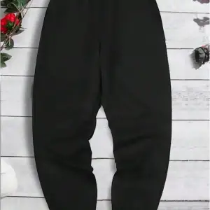 Hypemode Floral & Letter Graphic Drawstring Waist Eşofman Altı