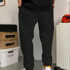 Hypemode Letter Graphic Drawstring Waist Eşofman Altı