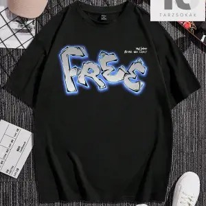 Hypemode Sloganlı Siyah Örgü Yuvarlak Yaka Kısa Kollu Erkek Tişört