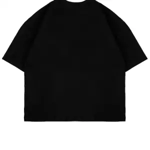 Hysterıcal Baskılı Siyah Oversize Unisex