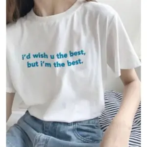 Im The Best - T-shirt Beyaz
