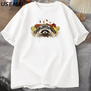 IBS Ben Shittin Rakun TErkekler Karın Ağrısı Survivor T-shirt erkek Kısa Kollu T-shir 3012