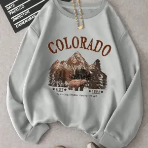 Ilham ve seyahat baskı kapşonlu kadın vintage Hoodies Hoodies sonbahar boy Hoodie basit rahat