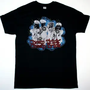 IN FLAMES CLAYMAN NEW BLACK T-SHIRT ÖN VE ARAKA BASKILI