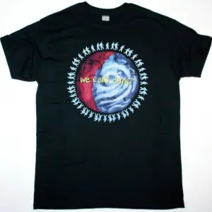 IN FLAMES SIREN CHARMS 2014 NEW WHITE T-SHIRT ÖN VE ARAKA BASKILI