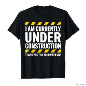 İnşaat Aşamasında Ameliyat Sonrası Gag Geçmiş Olsun Erkek Kadın Tişörtü %100 Pamuklu Tişörtle