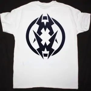 INTEGRITY SKULL NEW BLACK T SHIRT ÖN VE ARAKA BASKILI
