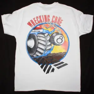 IRON MAIDEN HEAD TOUR 2011 NEW RARE T-SHIRT ÖN VE ARAKA BASKILI