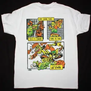 IRON MAIDEN PIECE OF MIND NEW BLACK T-SHIRT ÖN VE ARAKA BASKILI