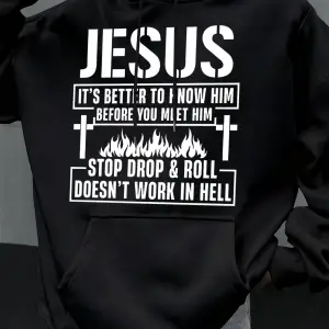 İsayı Anlamalısınız Baskılı Erkek Kapüşonlu Üstleri Hip Hop Hoody Günlük Polar Yumuşak Spor