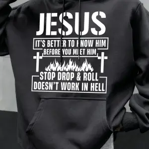 İsayı Anlamalısınız Baskılı Erkek Kapüşonlu Üstleri Hip Hop Hoody Günlük Polar Yumuşak Spor