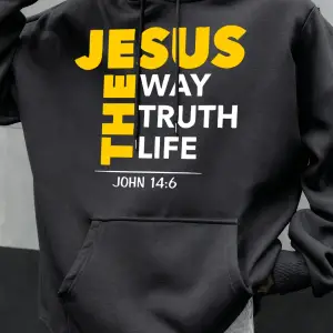 İsa Yol Gerçek Yaşam Baskılar Erkekler Hoodie Sonbahar Gevşek Giyim Cep Hip Hop Kazak Polar R