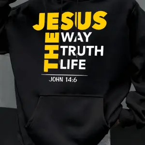 İsa Yol Gerçek Yaşam Baskılar Erkekler Hoodie Sonbahar Gevşek Giyim Cep Hip Hop Kazak Polar R