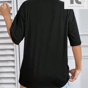 İskelet Baskılı Düşük Omuzlu Tişört