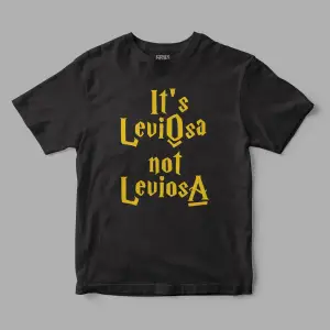 Its Leviosa not Leviosaa Harry Potter Hermione Granger Baskılı Tişört