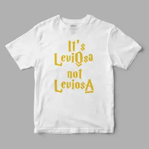 Its Leviosa not Leviosaa Harry Potter Hermione Granger Baskılı Tişört