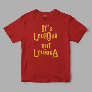 Its Leviosa not Leviosaa Harry Potter Hermione Granger Baskılı Tişört