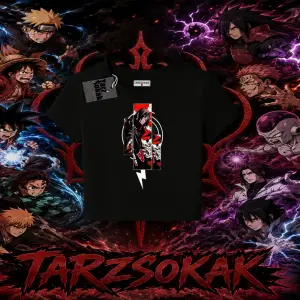 Itachi Uchiha Naruto Anime Karakteri Kadın Baby Tee Beyaz