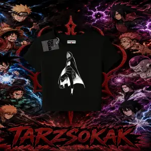 Itachi Uchiha Naruto Anime Karakteri Kadın Baby Tee Beyaz