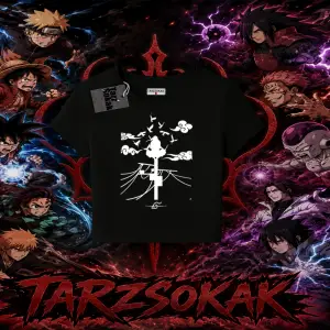 Itachi Uchiha Naruto Anime Karakteri Kadın Baby Tee Beyaz