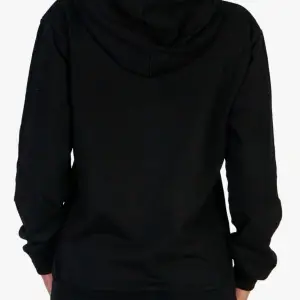 Jackalco 2 Iplik Iç Pamuklu Tam Kalıp Baskılı Hoodie Siyah