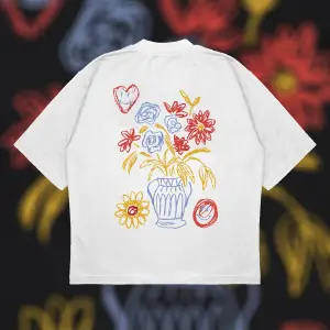 Jarron Tee Oversize Unisex Pamuklu Nefes Alan Kalın Kumaşlı