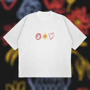 Jarron Tee Oversize Unisex Pamuklu Nefes Alan Kalın Kumaşlı