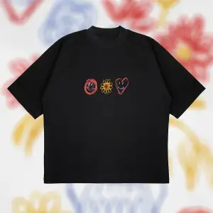 Jarron Tee Oversize Unisex Pamuklu Nefes Alan Kalın Kumaşlı