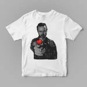 Jesse Pinkman Heart Gun Breaking Bad Tişört
